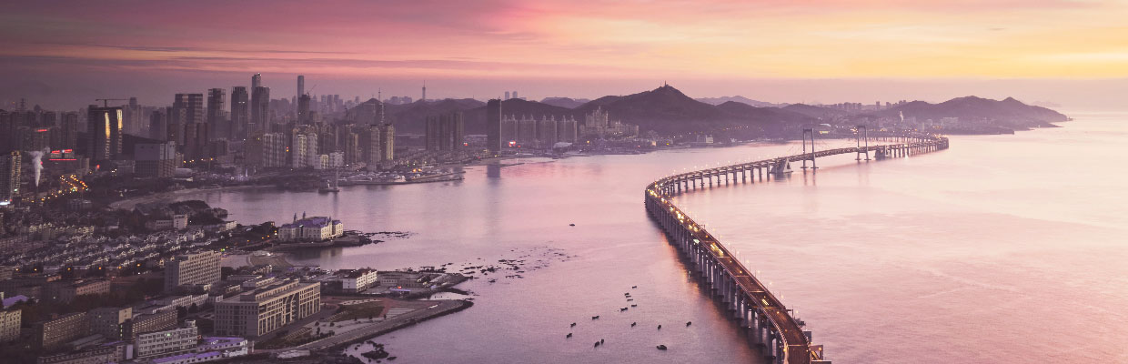 Cross-sea Bridge in Dalian