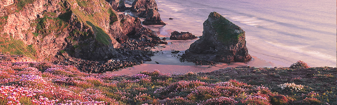 Bedruthan Steps Cornwall