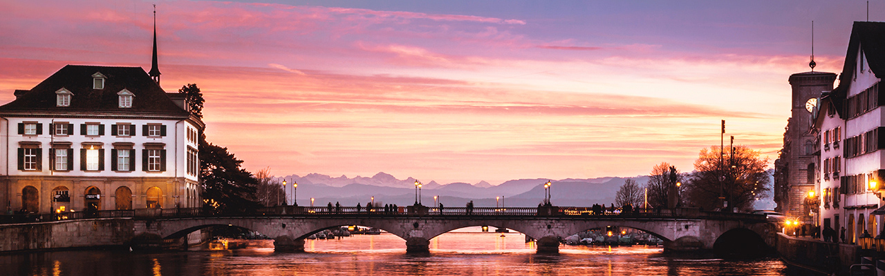 Bridge over Limmat River