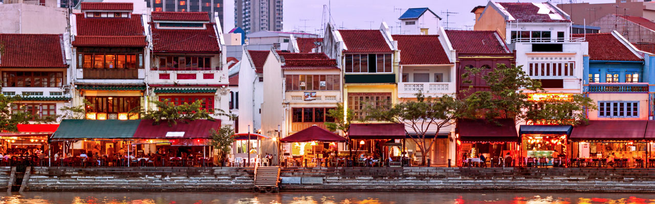 Singapore River at Boat Quay
