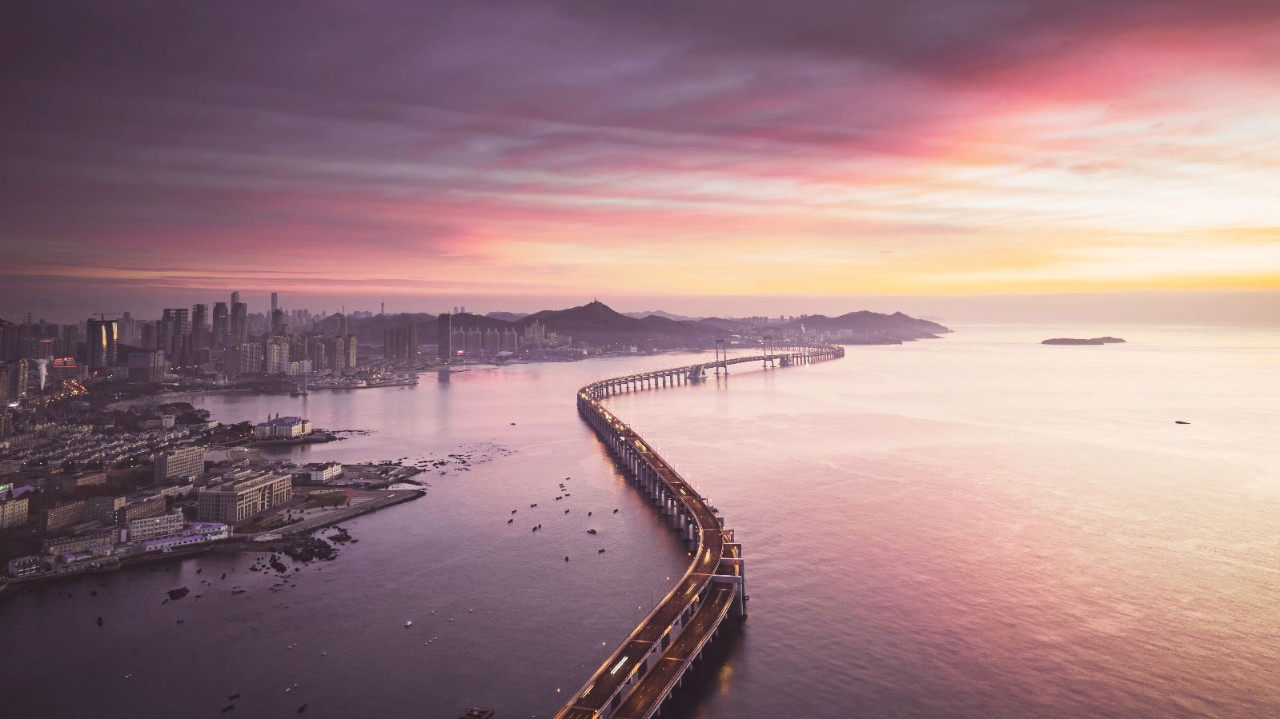 Cross-sea Bridge in Dalian