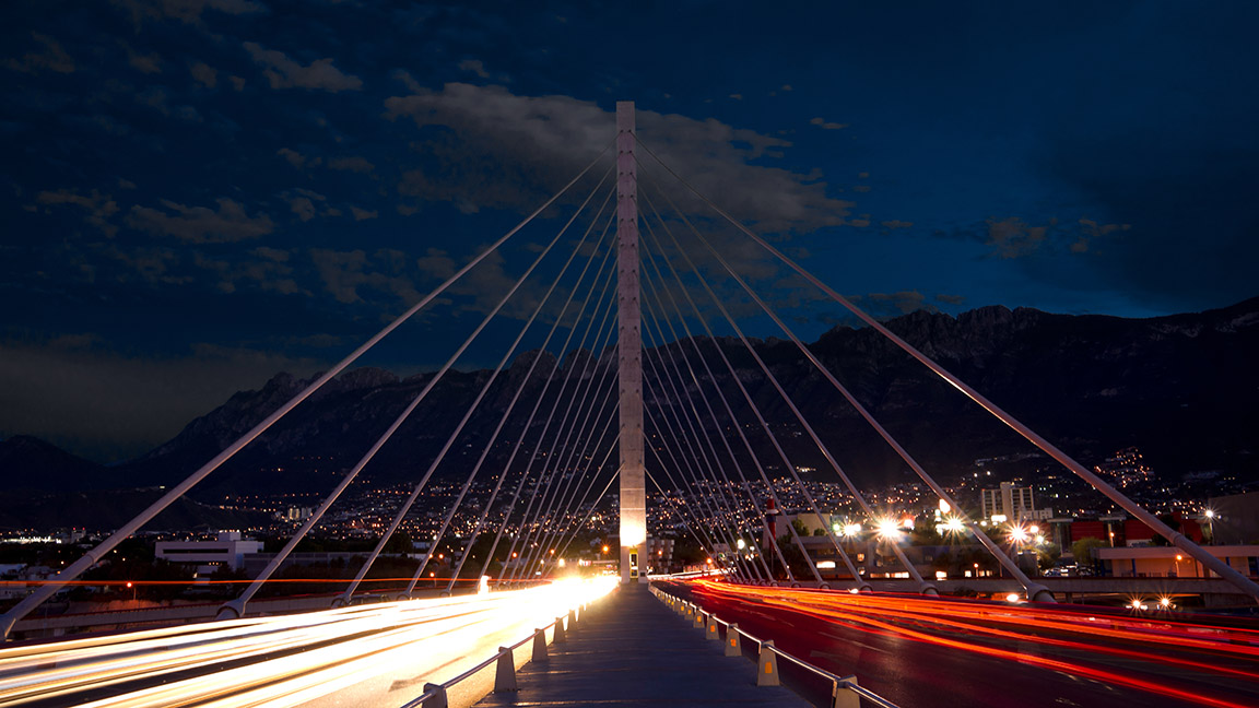 Monterrey City Sunset