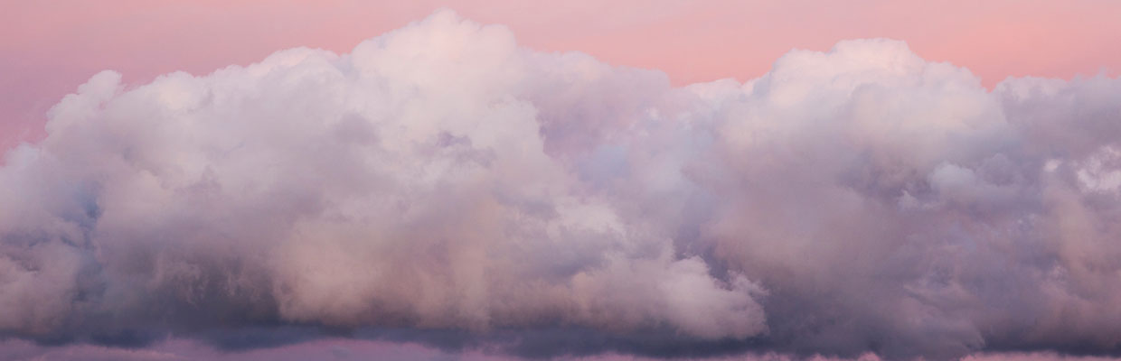 Image of clouds in the sky