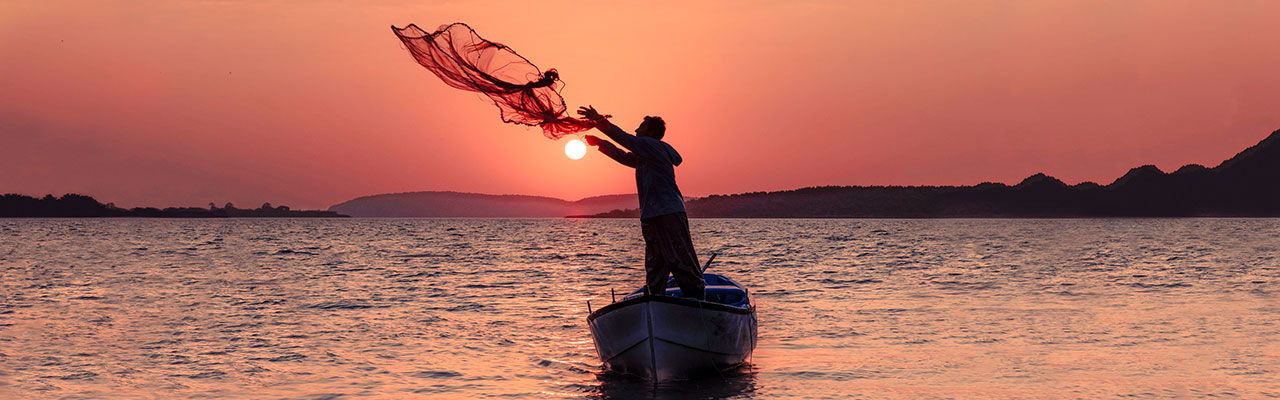 Man Fishing