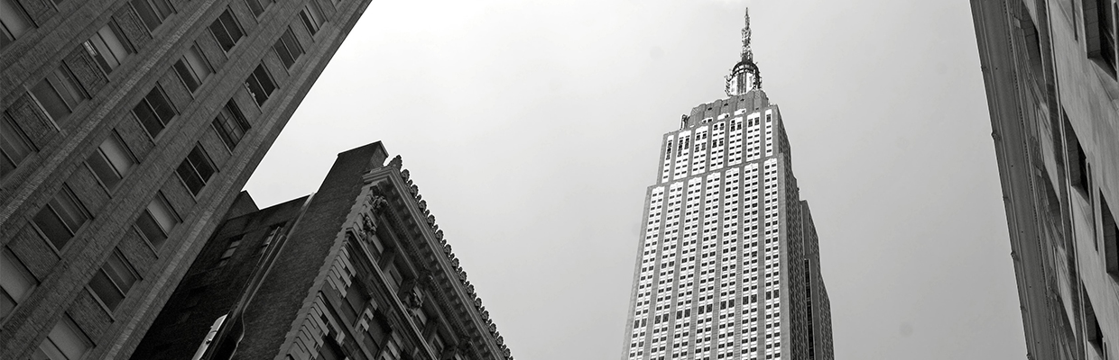 Sky tower monochrome