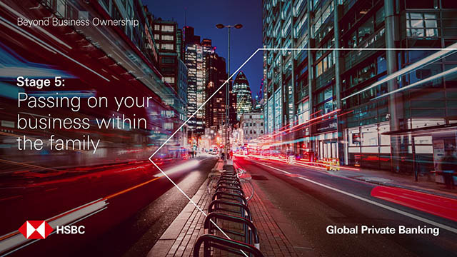 Passing on your business within the family